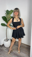 Black Flare Romper