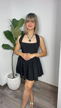 Black Flare Romper