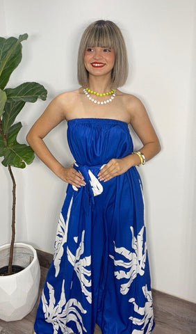 Royal Blue Jumpsuit