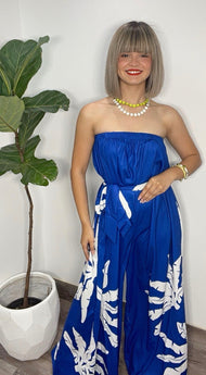 Royal Blue Jumpsuit