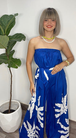 Royal Blue Jumpsuit