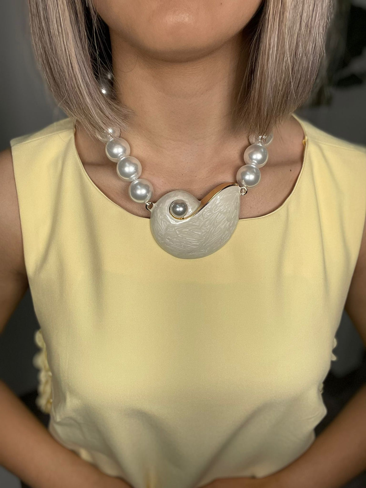 Pearl Shail Necklace