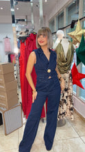Cara Denim Vest & Pant Set