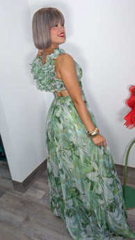 Whispering Petals Maxi Dress
