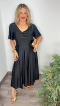 Black Formal Midi Dress