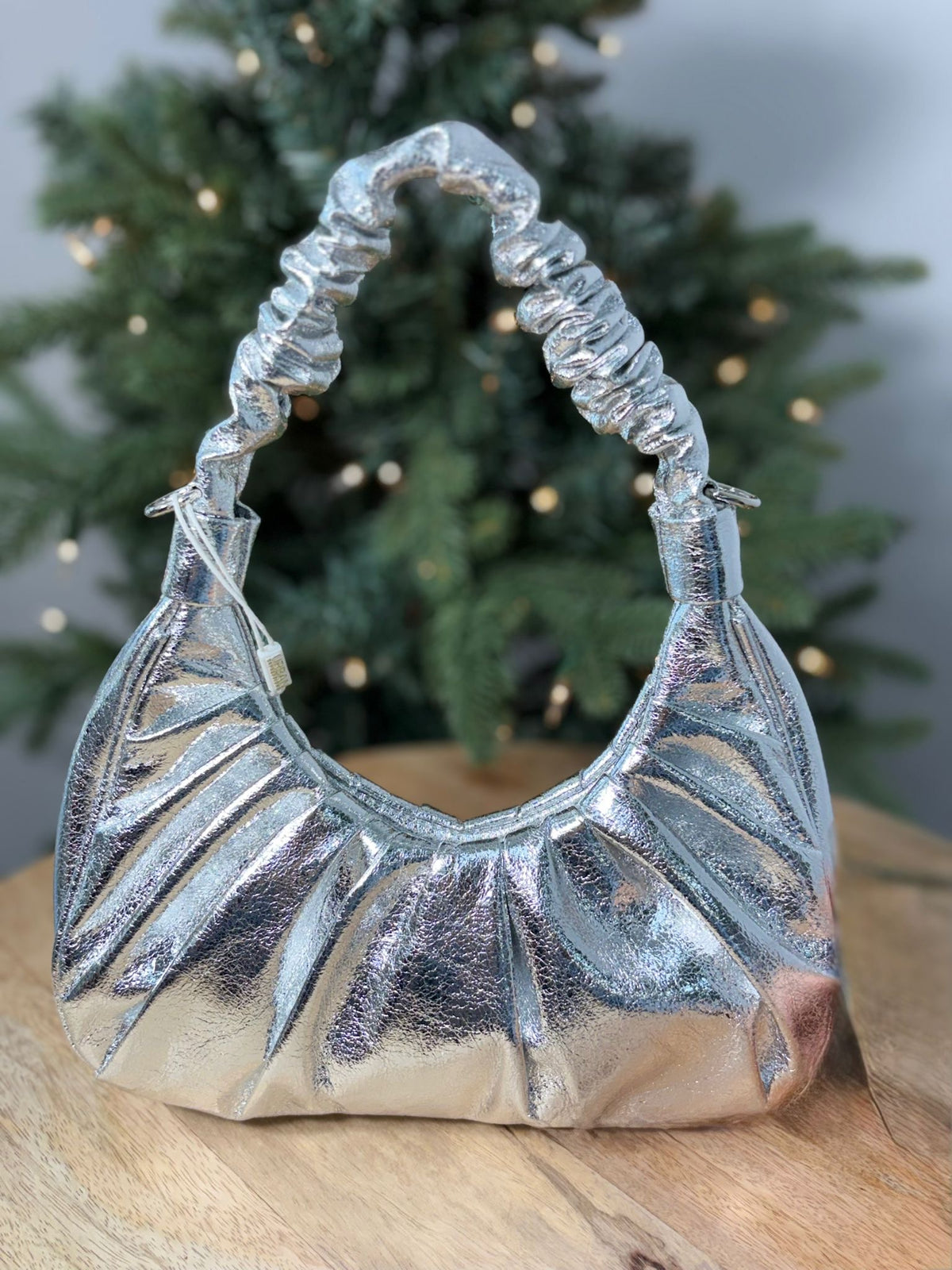 Metallic Hobo Bag