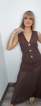 Umber Muse Vest & Skirt Set