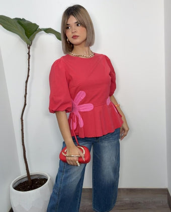 Rosé Petalia Top