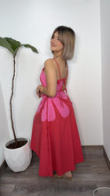Petalia Rosé Midi Dress
