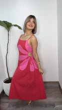Petalia Rosé Midi Dress