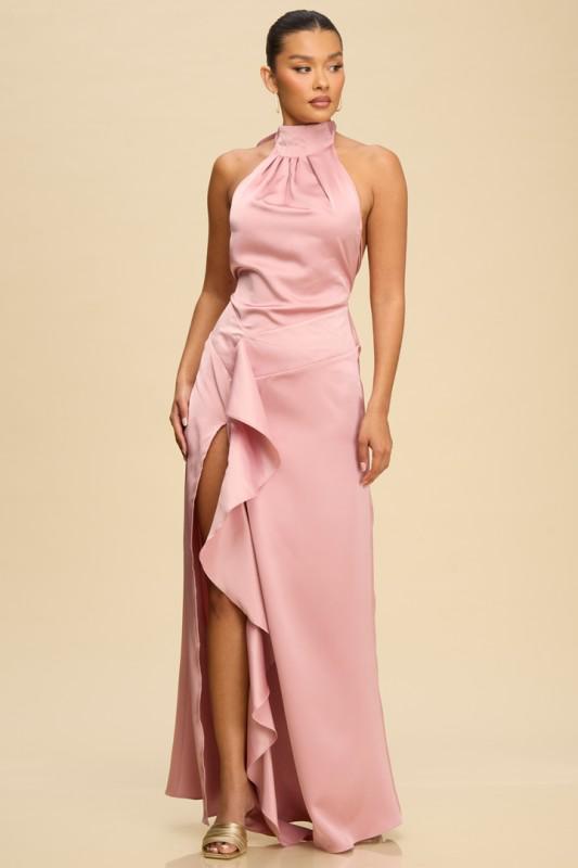 Hanna Blush Pink Maxi Dress