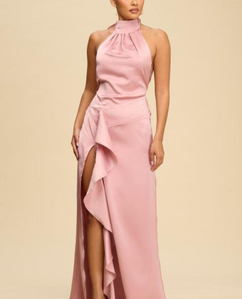 Hanna Blush Pink Maxi Dress