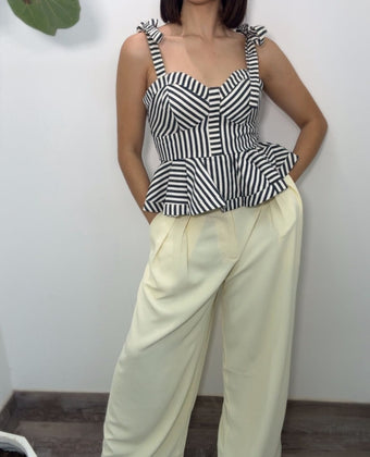 Paris Stripe Top
