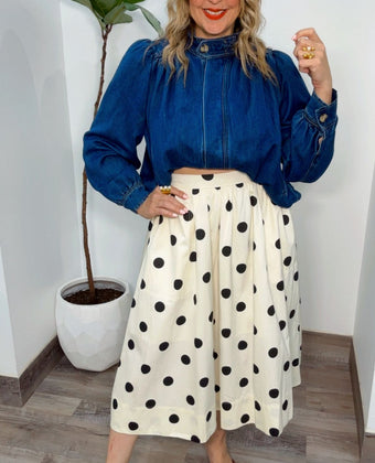 Denim 2-in-1 Top & Jacket Design