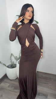 Chocolate Maxi Dress