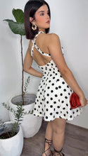 Polka Dot Flare Mini Dress