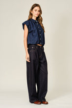 Denim Breeze Top