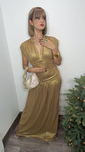 Goddess Gold Maxi Dress