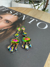 Crystal Cascade Earrings (Tornasol)