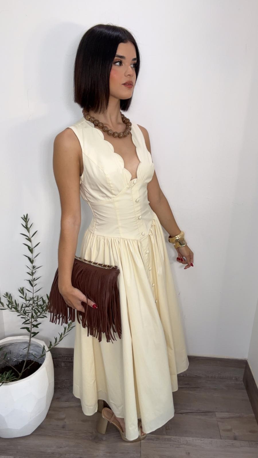 Butter Yellow Dress